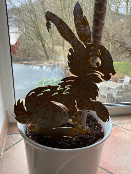 Gartenstecker Hase Otto